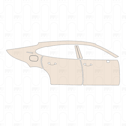 Pre-Cut PPF Porsche Panamera Sedan Panamera 4S Executive 2022