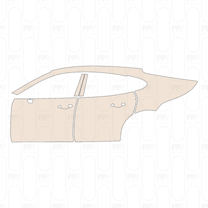 Pre-Cut PPF Porsche Panamera Sedan Panamera 2017