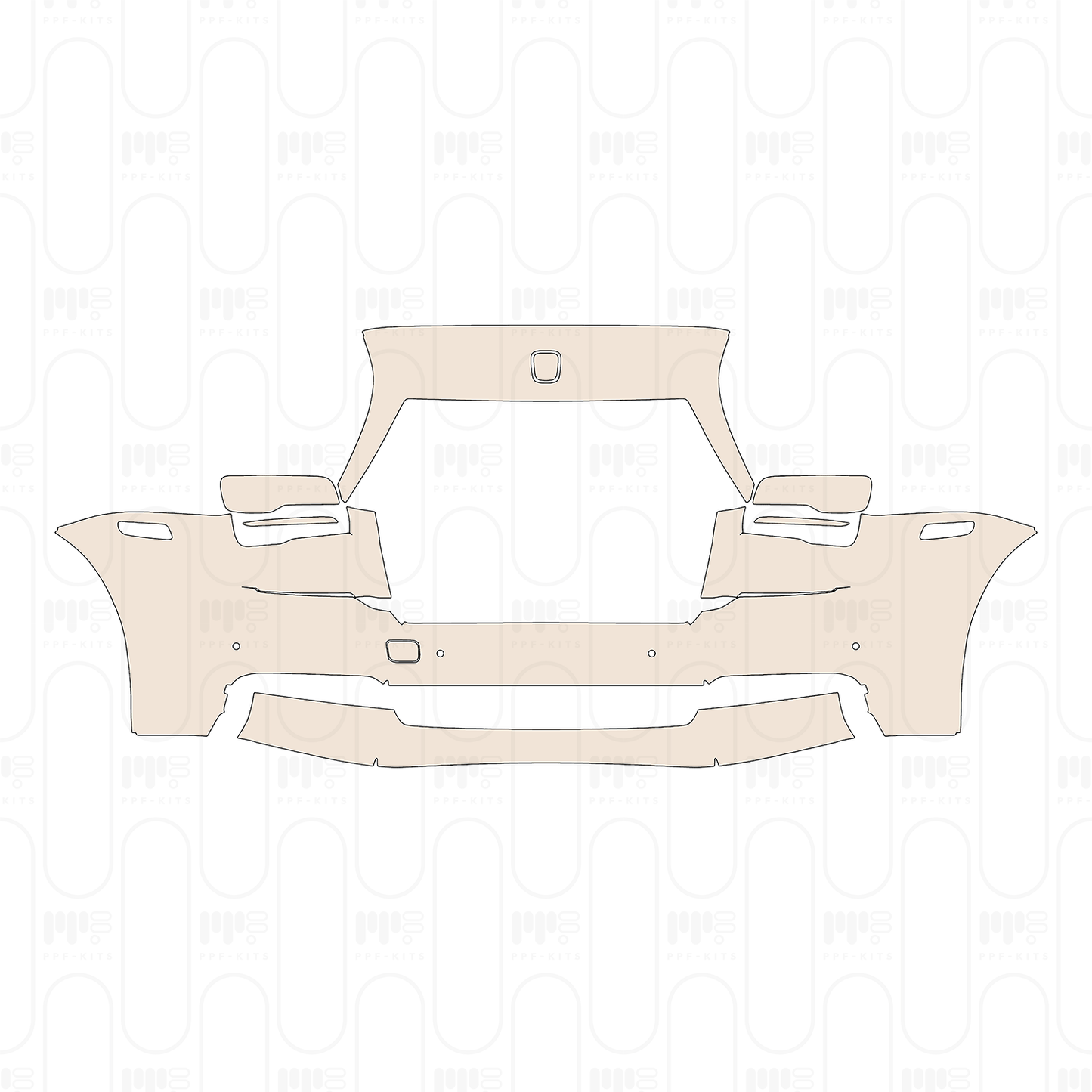 Pre-Cut PPF Rolls-Royce Dawn 2023