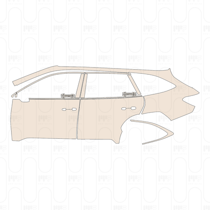 Pre-Cut PPF Subaru Outback (US) Limited 2023