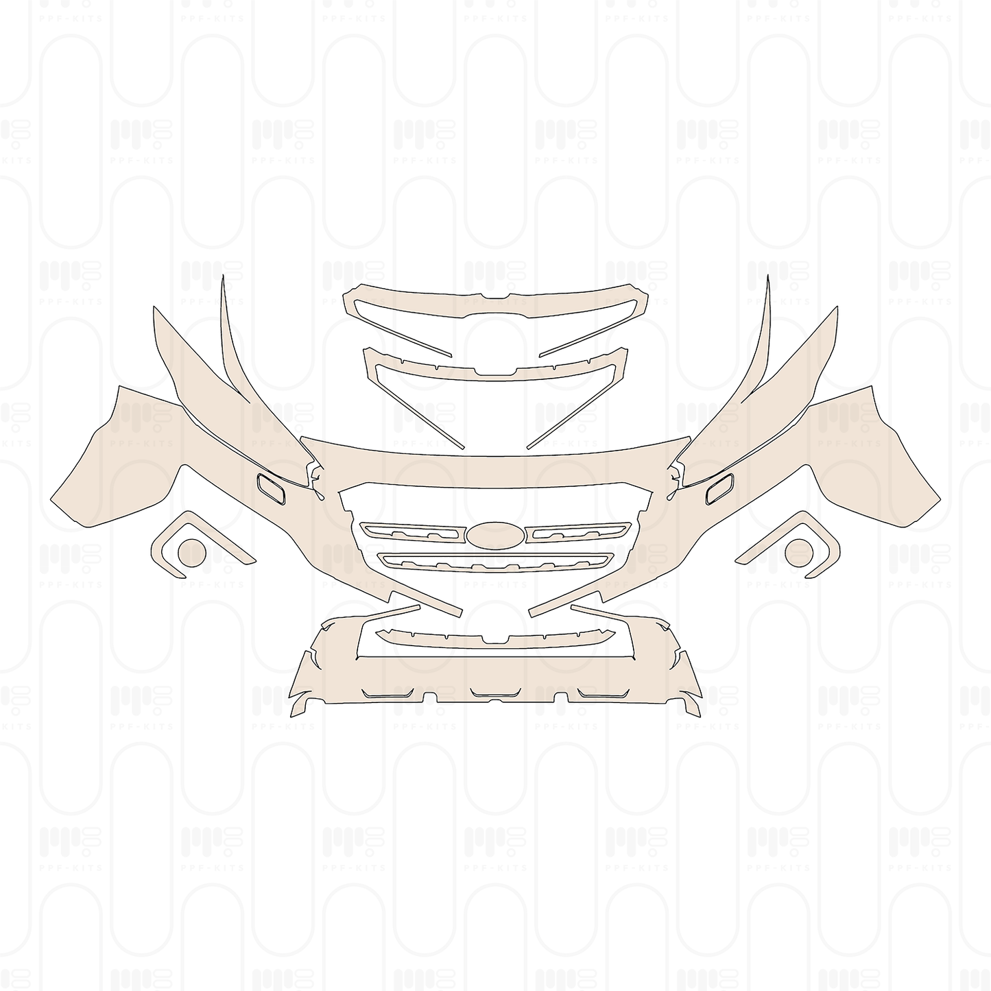 Pre-Cut PPF Subaru Outback (CN) 2023