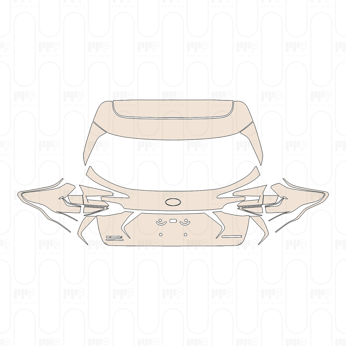 Pre-Cut PPF Subaru Crosstrek (US) Limited 2023