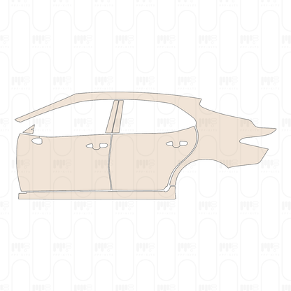 Pre-Cut PPF Toyota Camry (CN) Luxury 2023