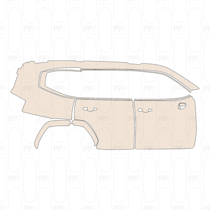 Pre-Cut PPF Toyota Land Cruiser Base 2023