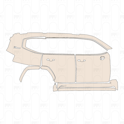 Pre-Cut PPF Toyota Land Cruiser Luxury 2023
