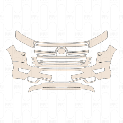 Pre-Cut PPF Toyota Land Cruiser (ME) GXR 2023