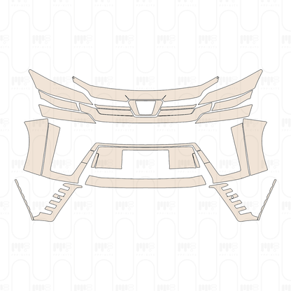 Pre-Cut PPF Toyota Vellfire 2023