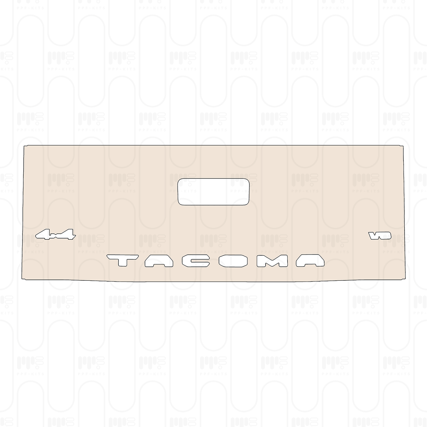 Pre-Cut PPF Toyota Tacoma Double Cab Limited 2023