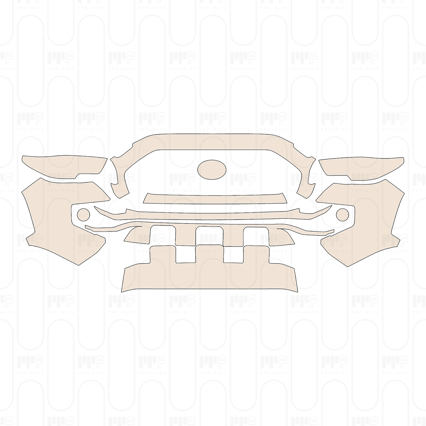 Pre-Cut PPF Toyota Tacoma Double Cab TRD Sport 2023