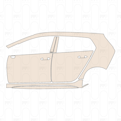 Pre-Cut PPF Volkswagen Golf R 2023