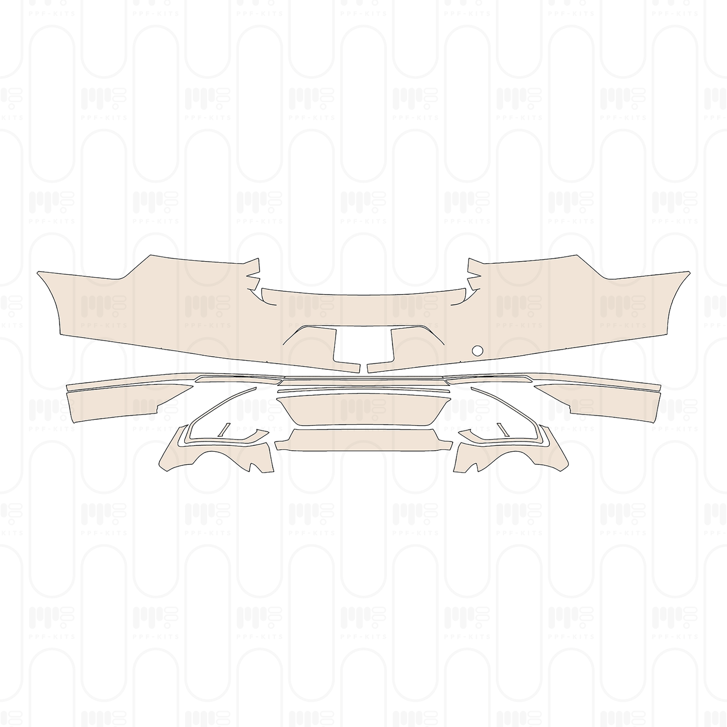 Pre-Cut PPF Volkswagen Magotan 2023