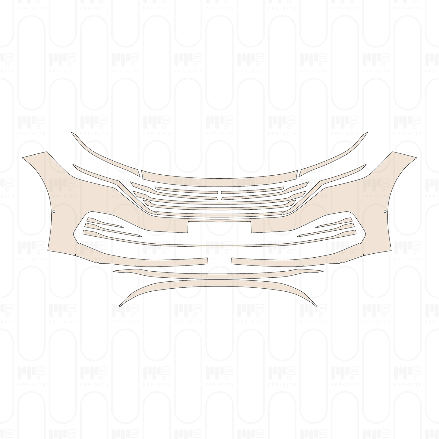 Pre-Cut PPF Volkswagen Viloran Flagship 2023