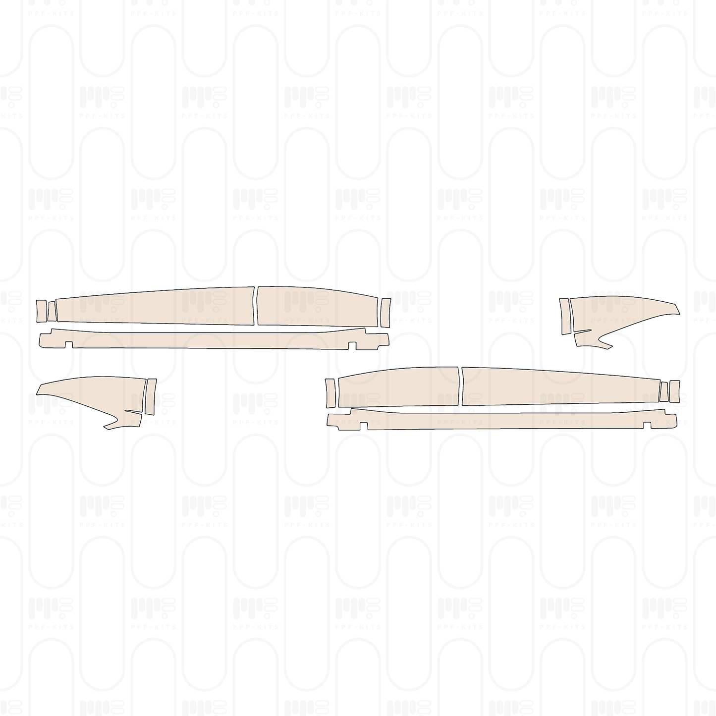 Pre-Cut PPF Volkswagen ID.4 (CN) Crozz 2023