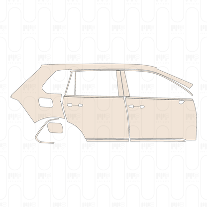 Pre-Cut PPF Volkswagen Tiguan (EU) Elegance 2023