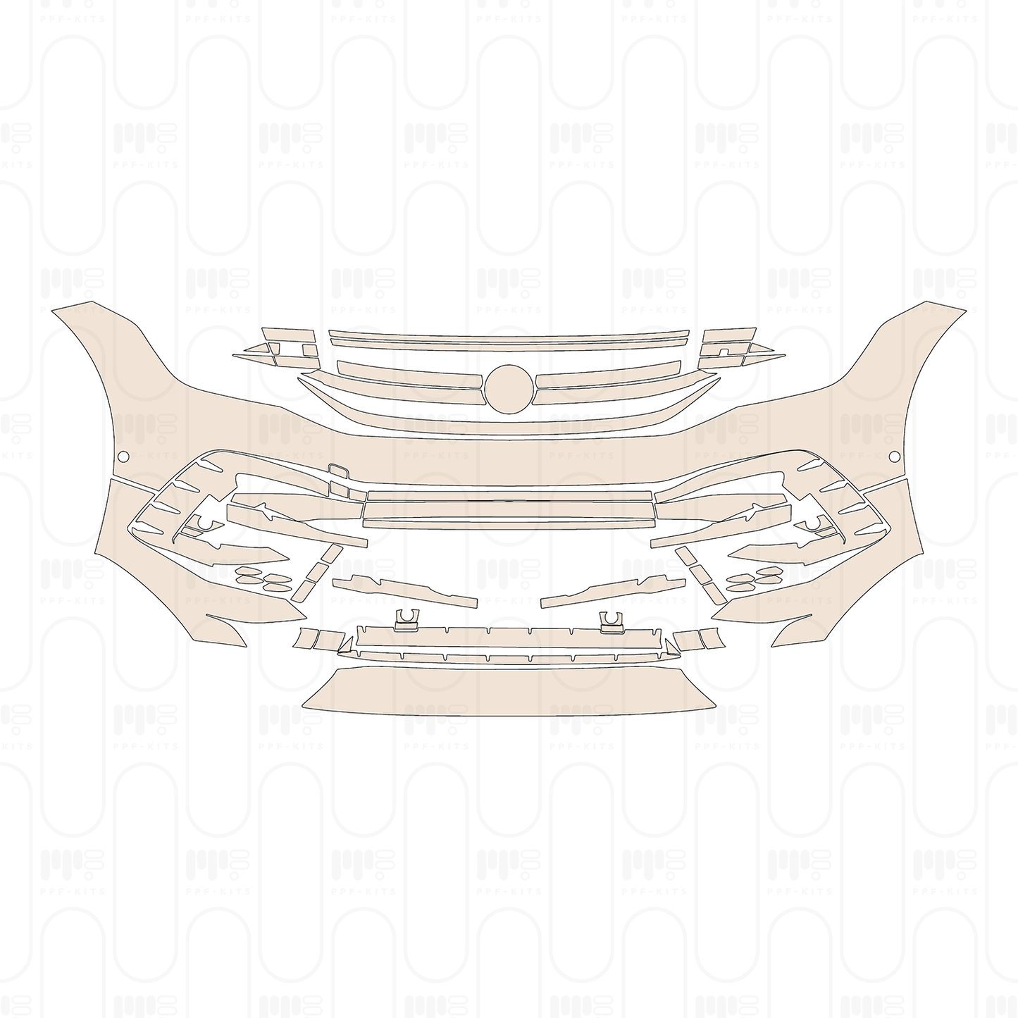 Pre-Cut PPF Volkswagen Tiguan (EU) R 2023