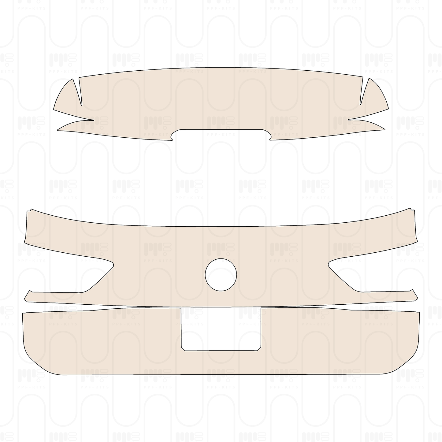 Pre-Cut PPF Volkswagen Tiguan (EU) R 2023