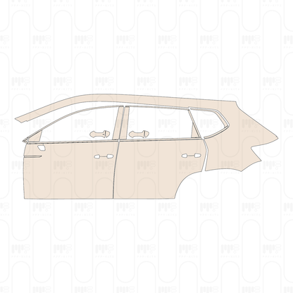 Pre-Cut PPF Volkswagen Taos (US) S 2023