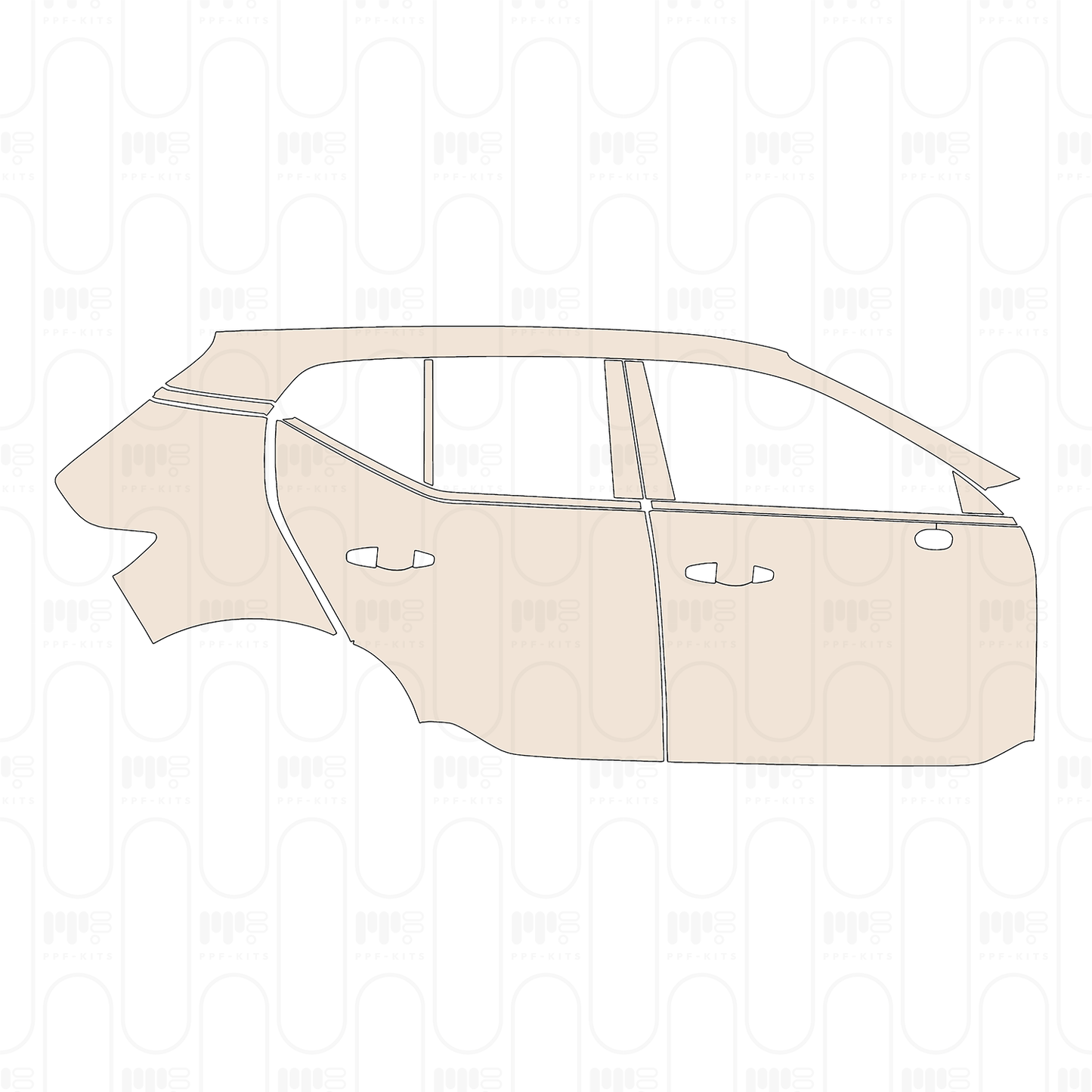 Pre-Cut PPF Volvo XC40 Recharge 2023