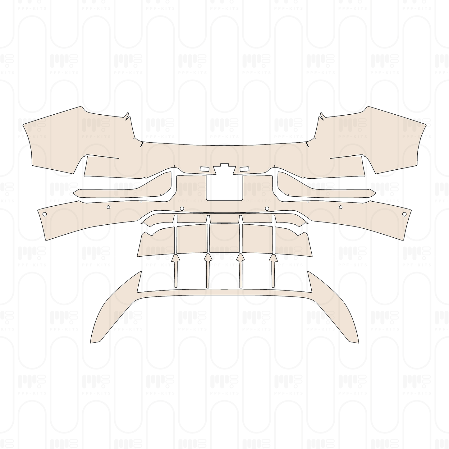 Pre-Cut PPF Zeekr 001 2023