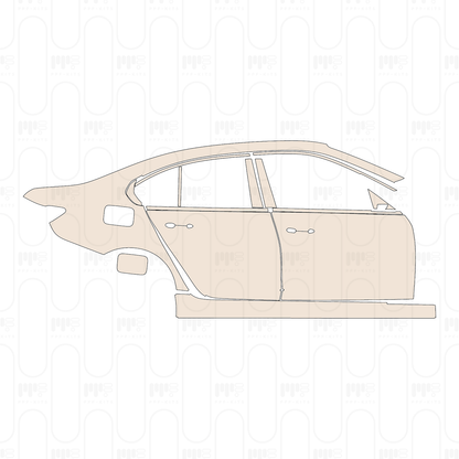Pre-Cut PPF BMW 3 Series Sedan Luxury Standard Wheelbase 2022