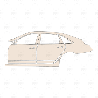 Pre-Cut PPF Cadillac CT6 Platinum 2022