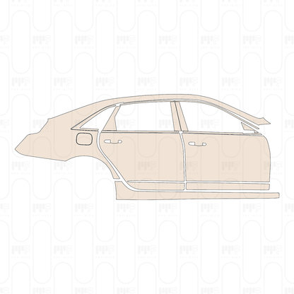 Pre-Cut PPF Cadillac CT6 Platinum 2022