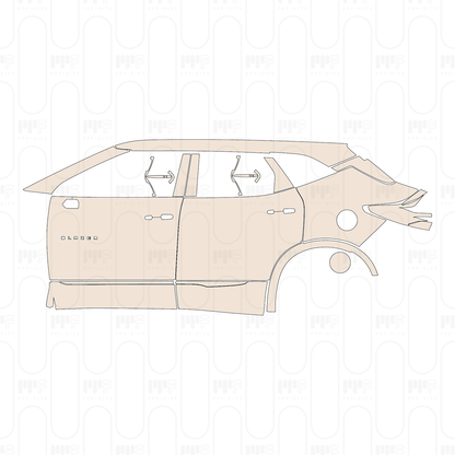 Pre-Cut PPF Chevrolet Blazer LT 2022