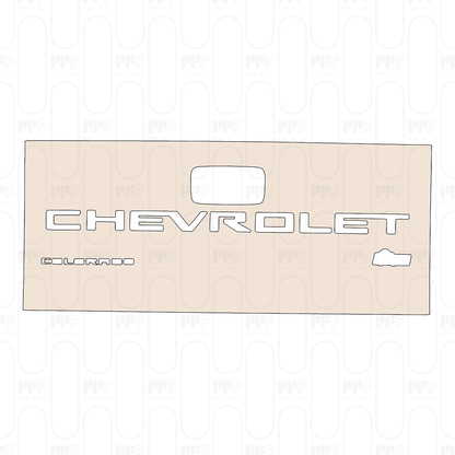 Pre-Cut PPF Chevrolet Colorado Crew Cab ZR2 2022