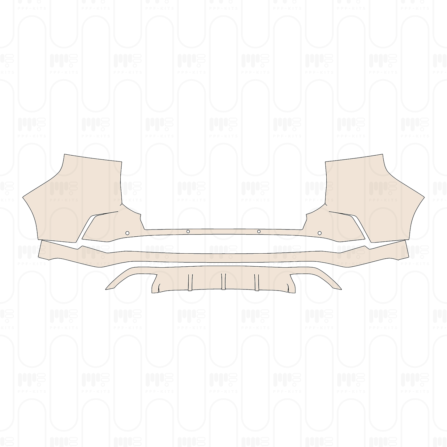 Pre-Cut PPF Ford EDGE Luxury 2022