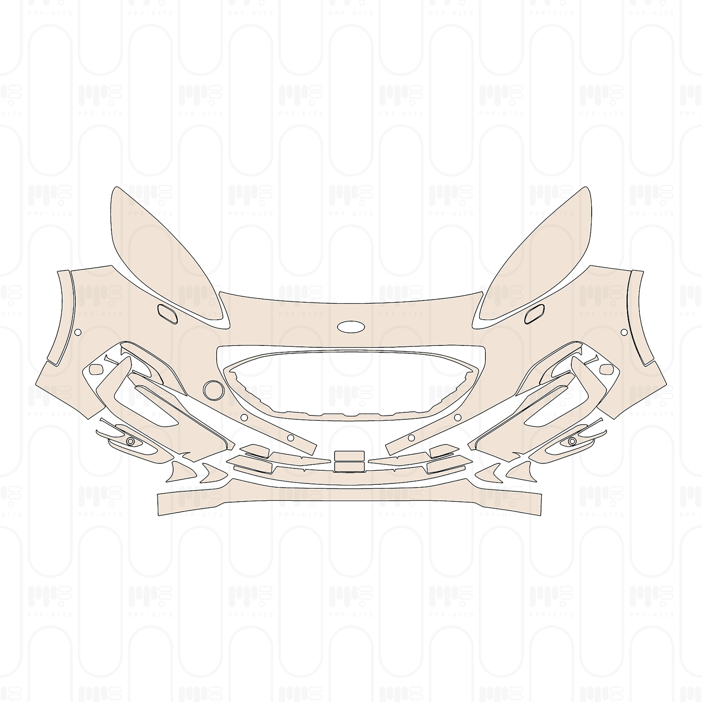 Pre-Cut PPF Ford Escape (CN) ST-Line 2022