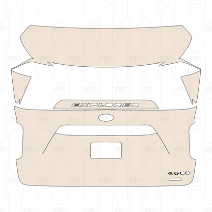 Pre-Cut PPF Ford Explorer (CN) 2022