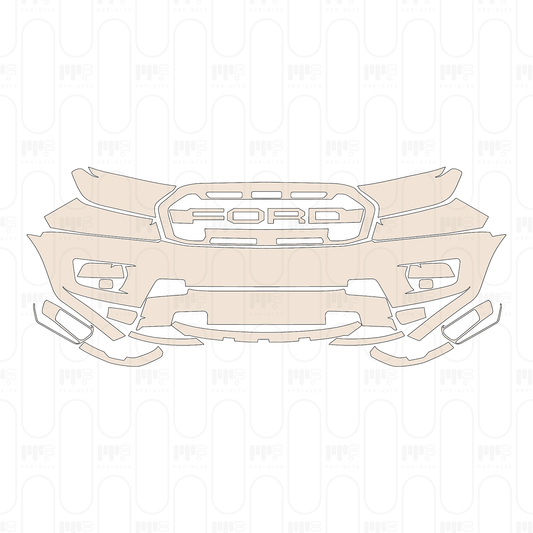Pre-Cut PPF Ford Ranger (EU) Raptor 2022