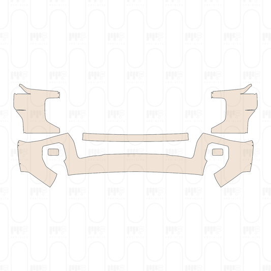Pre-Cut PPF Ford Super Duty F-250 Crew Cab Lariat 2022