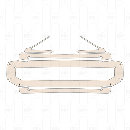 Pre-Cut PPF Ford Super Duty F-250 Crew Cab Lariat 2022