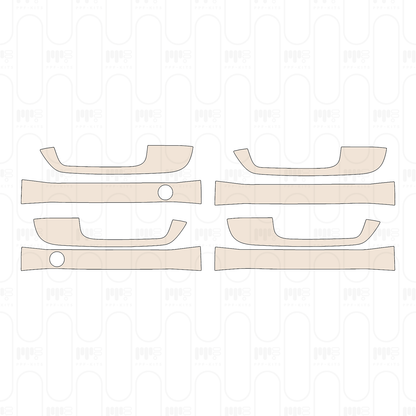 Pre-Cut PPF Ford Super Duty F-250 Crew Cab Lariat 2022