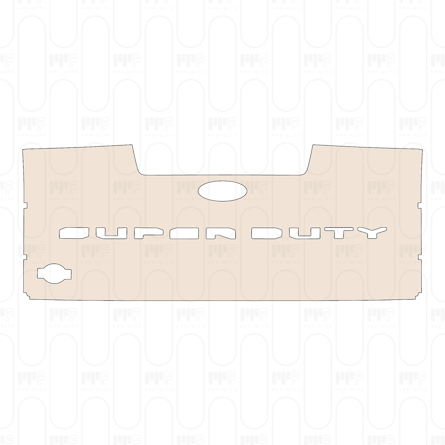 Pre-Cut PPF Ford Super Duty F-250 Crew Cab King Ranch 2022