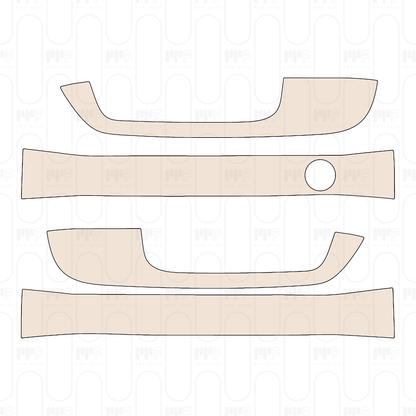 Pre-Cut PPF Ford Super Duty F-250 Super Cab Lariat 2022