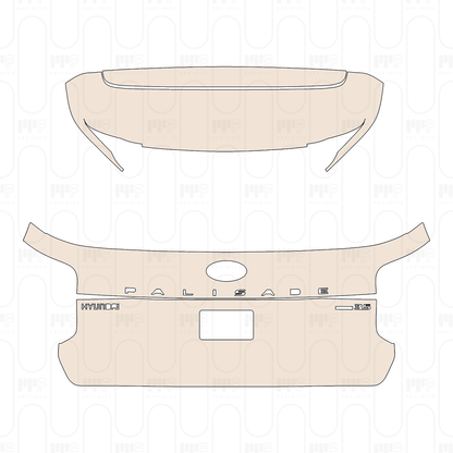 Pre-Cut PPF Hyundai Palisade SEL 2022