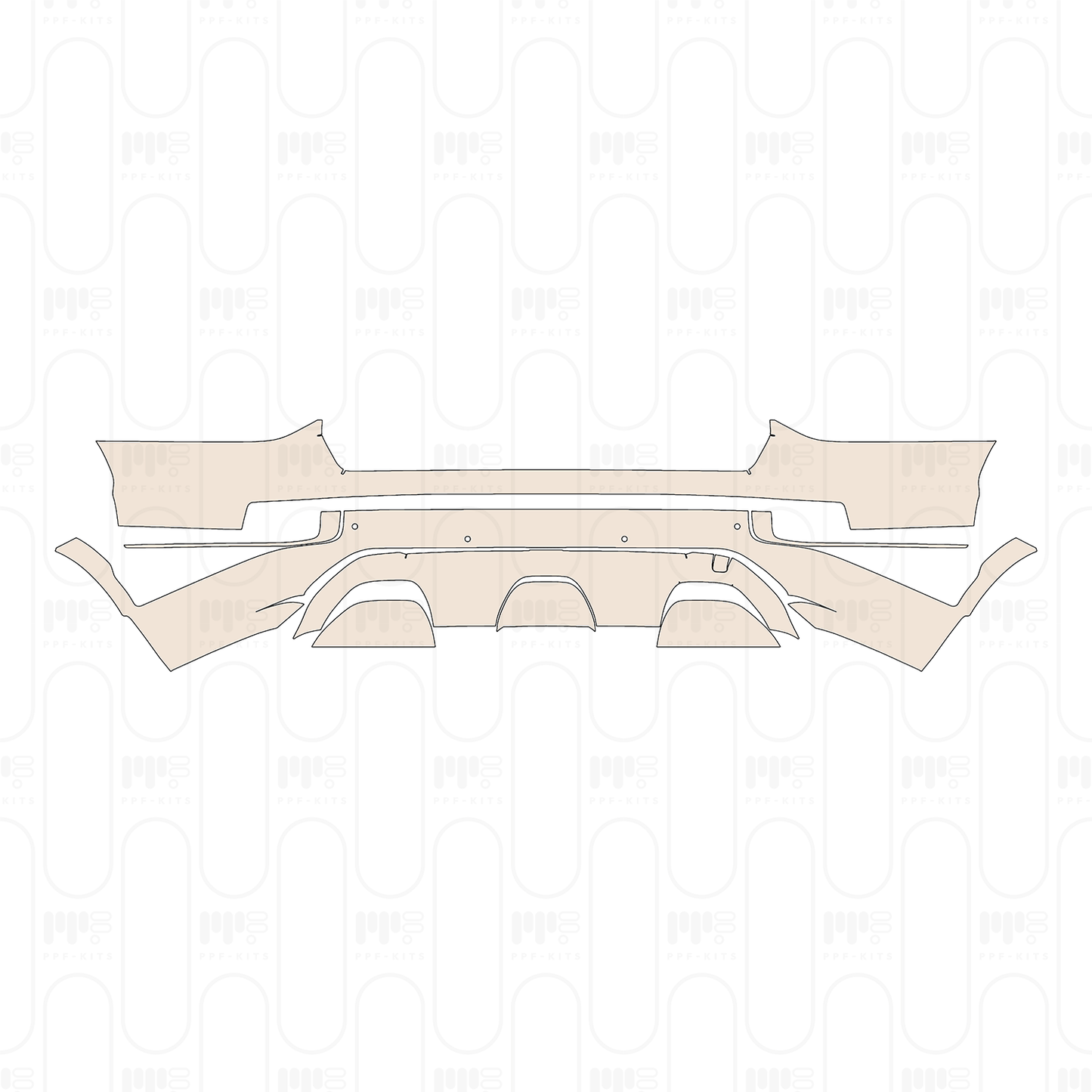 Pre-Cut PPF Hyundai Palisade SEL 2022
