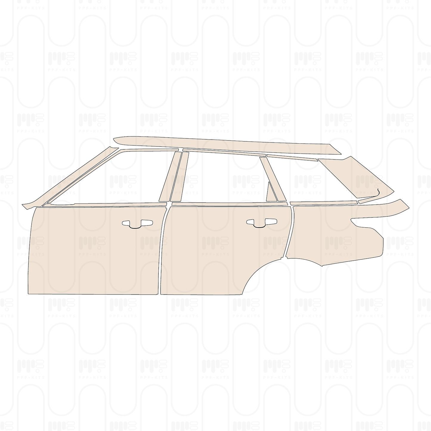 Pre-Cut PPF Land Rover Range Rover Sport SE 2022