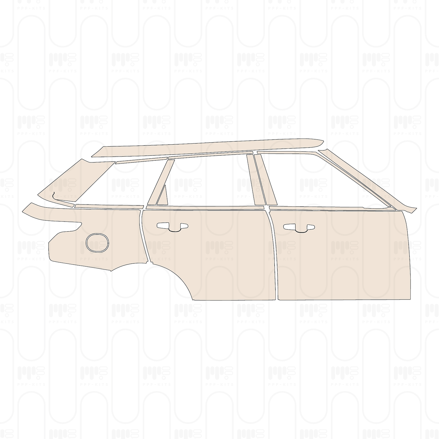 Pre-Cut PPF Land Rover Range Rover Sport SE 2022