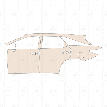 Pre-Cut PPF Lexus RX L (EWB) Base 2022