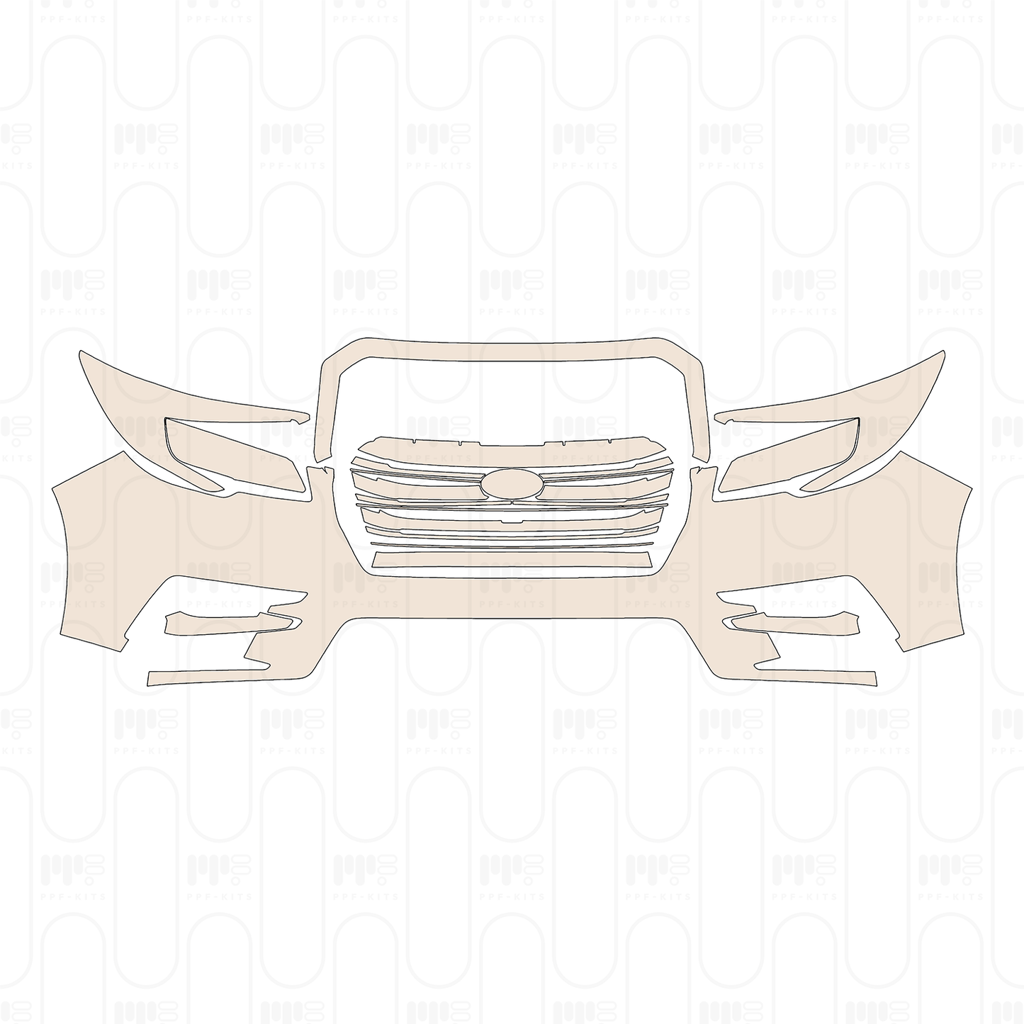 Pre-Cut PPF Subaru Ascent (US) Premium 2022