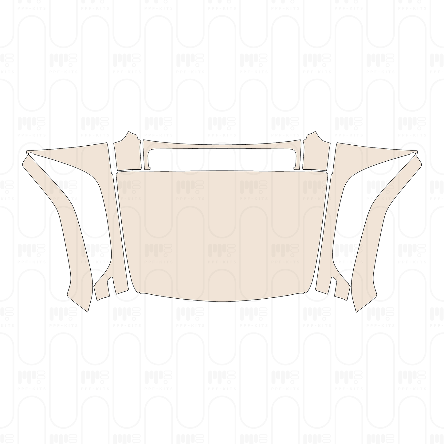 Pre-Cut PPF Tank 300 Base 2022