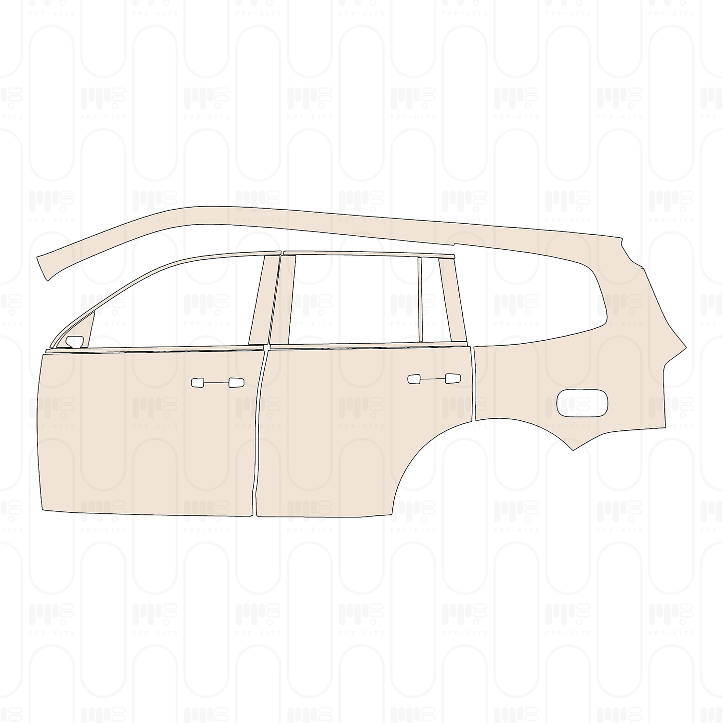 Pre-Cut PPF Tank 500 Luxury 2022