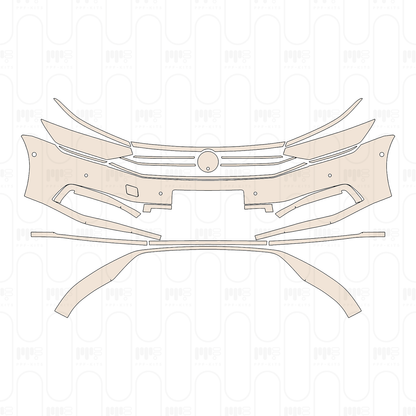 Pre-Cut PPF Volkswagen Magotan 2022