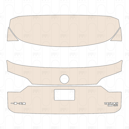 Pre-Cut PPF Volkswagen Tayron Base 2022