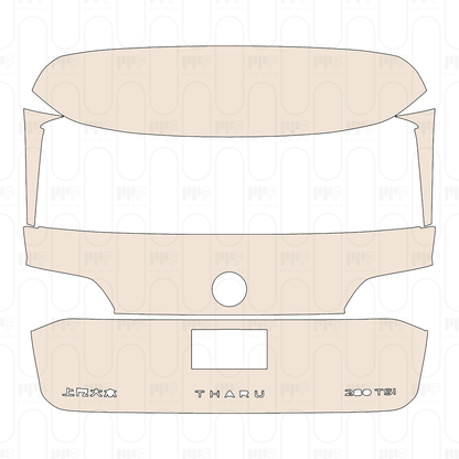 Pre-Cut PPF Volkswagen Tharu Flagship 2022