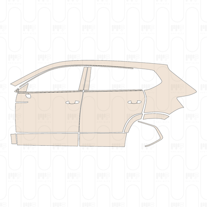 Pre-Cut PPF Volkswagen Tharu Luxury 2022