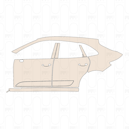 Pre-Cut PPF Porsche Macan 2016